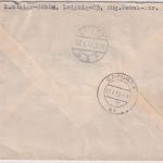 DDR - 2x40+24 Pfg. Freimarken Eilbrief Leipzig - Erfurt 1953