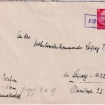 Dt.Bes. Polen - Lissa (Posen) Aushilfs-Ra1 Brief (Staatsanwaltschaft) 1939
