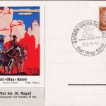 DR - Rathen (Sächs. Schweiz) 1939 Karl-May-Spiele SST farbige Sonderkarte