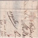 Baden/Schweiz - Müllheim roter L1 Portobrief Sulzburg - Schwyz 1840 - mit Inhalt