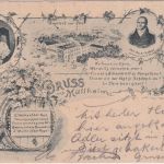 Baden - Müllheim Gasthof z. Post sw-Mehrbild-AK gelaufen 1898