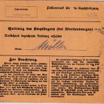 DR - Tumringen (Amt Lörrach) 1924 KOS Paketkarte n. Hamburg