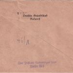 DR - Deutsche Gesandtschaft Bukarest Brief/Frei d. Ablösung n. Leipzig 1935