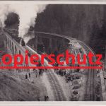 Baden - Freiburg Höllentalbahn Ravennabrücke Neubau sw-Foto-AK gelaufen 1927