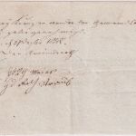 Baden - Jestetten 1848 Fahrpost-Aufgabeschein f. Wertbrief i.d. SCHWEIZ
