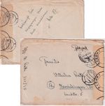 DR - Feldpostbrief Fp.Nr. 11152F n. Obersäckingen 1944 "amtlich verschlossen"