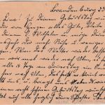 AM-Post - (14) Regglisweiler apt. Landpost-Ra2 Karte Brandenburg a/I Ulm 25.2.46