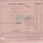 Ungarn/Slowakei - 2 F. Ganzsache + Zusatz Postanweisung Alsószerdahely 1918