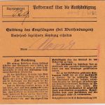 Bayern - 20 Pfg Ludwig Soldatenpaketkarte/Sondertarif Oberhausen - Freising 1917