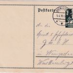 DR - 6 Pfg. Nothilfe Ganzsache Obenhausen - Weingarten 1935