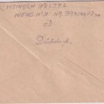 All.Bes. - Neu-Ulm 13.9.45 "Rucksackbrief" aus ÖSTERREICH n. Rosenheim