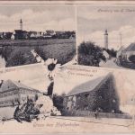 Bayern - Pfaffenhofen a.d.Roth Brauerei etc. sw-Mehrbild-AK gelaufen 1909