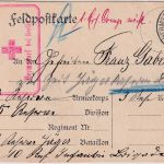 DR - Freiwillige Sanitätskolonne Hermsdorf b. Berlin Feldpostkarte ins Feld 1914