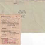 DDR - Eisenhüttenstadt SpPA + 20 Pfg. Volleyball-WM Einschreibebrief 1969