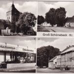 Brandenburg - Groß Schönebeck Kr. Bernau sw-Mehrbild-Foto-AK 1973