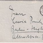 DR - Falkenberg (Mark) 1938 Reichsarbeitsdienst (weiblich) Brief n. Berlin