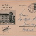 DDR - Kleinmachnow ü. Stansdorf Poststelle I 10 Pfg. Sonderganzsache 1955