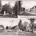 Brandenburg - Friedersdorf Kr. Königswusterhausen sw-Mehrbild-Foto-AK 1983