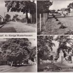 Brandenburg - Gräbendorf Kr. Königswusterhausen sw-Mehrbild-Foto-AK ca. 1980