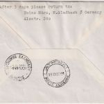 BRD - Olympic Airways Comet 4B Erstflug Frankfurt a/M Athen 22.7.60