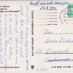 Mecklenburg-Vorpommern - Dahmen Konsum-Kaufhalle sw-Foto-AK gelaufen 1983