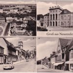 Mecklenburg-Vorpommern - Neustrelitz sw-Mehrbild-Foto-AK gelaufen 1982
