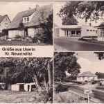 Mecklenburg-Vorpommern - Userin Kr Neustrelitz sw-Mehrbild-Foto-AK gelaufen 1983
