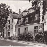 Mecklenburg-Vorpommern - Korswandt (Kr. Wolgast) FDGB-Restaurant sw-Foto-AK 1983