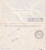 Österreich/BRD - AUA Erstflug Wien Düsseldorf u. retour 2 Briefe 2.5.61