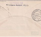 Italien - SAS Erstflug Douglas DC8 Rom Düsseldorf Schmuckkuvert 10.9.61