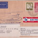 BRD - Air France Caravelle Erstflug München - Berlin 1.10.61