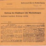 DR - 50+30 Pfg. Korbdeckel/Adler Paketkarte Garz (Rügen) - Hamburg 1924