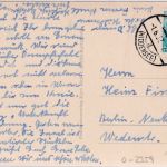 DDR - Vitte (Hiddensee) 1.6.57 Tagesstempel Karte n. Berlin