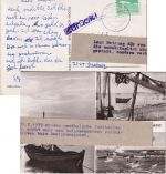 DDR - Breege1983 Karte n. Grolzig - Retourvermerk/Hinweiszettel