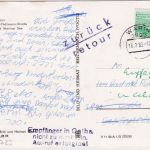 Mecklenburg-Vorpommern - Warin Kr. Sternberg Rathaus u.a. sw-Mehrbild-AK 1983