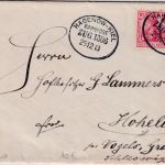 DR - Hagenow Kiel Zug 1306 Bahnpost Brief n. Hoheluft b. Grünholz 29.12.13