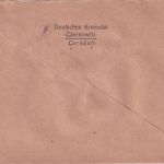 DR - Berlin 1936 Frei d. Ablösung Dt. Gesandtschaft Czernowitz Brief n. Leipzig