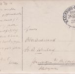 DR - Magdeburg Zerbst Leipzig Bahnpost Zug 47 Feldpostkarte n. Ebenhausen 1914