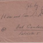 All.Bes. - Samswegen ü. Wolmirstedt 12.7.48 Poststelle I hds. Gebühr bezahlt