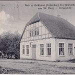 Sachsen-Anhalt - Papenberg b. Neuhaldensleben Kur- u. Gasthaus sw-AK 1923