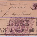 DR - Biere 13/4 (1878) Ra2 5 Pfg. Ganzsache n. Magdeburg