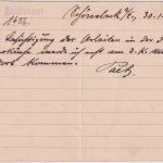 DR - Schönebeck (Elbe) Frei d. Ablösung Hochbauamt Karte n. Barby 1916