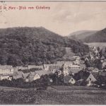 DR - Grund 1908 unfrank. Ansichtskarte (Bad Grund) n. Magdeburg - Nachporto