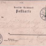 Sachsen-Anhalt - Hasselfelde Bahnhof Post etc. sw-Mehrbildlitho 1901