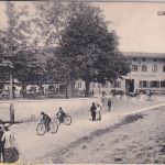 Bayern - Oberwarngau Gasthof Metzgerei Bäckerei J. Ihrl sw-AK ungelaufen 1905