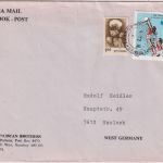 Indien - 1,50 R. Asien-Spiele/Volleyball u.a. Drucksache Bombay - Haslach 1986