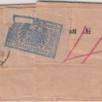 DR - Berlin Haupt-Telegraphenamt Telegramm aus Allenstein 1922 Rohrpost !