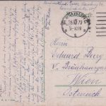 Hamburg - Hamburg Hochbahn ü. Schutenhafen farb. AK gelaufen 1922