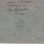Slowakei - Gajary 24.6.41 Zensurbrief n. USA (New York) Doppelzensur