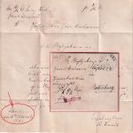 Hannover - Bovenden blauer K2 Bareinzahlungsbrief/Fahrpost Harste Rotenburg 1863